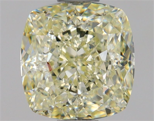 Foto Diamante Natural 1.15 quilates, Del cojín , Color N, claridad VS2 y certificado GIA de