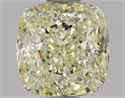 Natural Diamond 1.15 Carats, Cushion with  Cut, N Color, VS2 Clarity and Certified by GIA