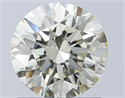 Diamante Natural 1.14 quilates, Redondo , Color J, claridad VS2 y certificado IGI