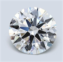 Diamante Natural 1.91 quilates, Redondo , Color H, claridad VVS2 y certificado GIA