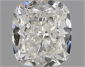 Natural Diamond 0.72 Carats, Cushion with  Cut, H Color, VVS1 Clarity and Certified by GIA
