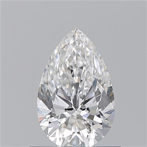 Foto Diamante Natural 0.71 quilates, De pera , Color E, claridad SI1 y certificado GIA de