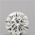Diamante Natural 0.44 quilates, Redondo , Color I, claridad SI1 y certificado IGI