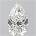 Natural Diamond 1.50 Carats, Pear with  Cut, G Color, VVS1 Clarity and Certified by GIA