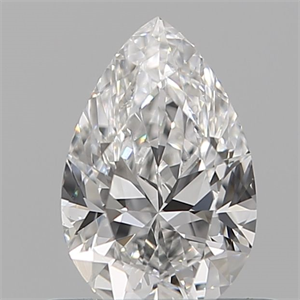 Foto Diamante Natural 0.13 quilates, De pera , Color E, claridad SI1 y certificado IGI de