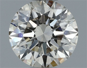 Picture of Natural Diamond 0.81 Carats, Round with Excellent Cut, N Color, VVS2 Clarity and Certified by GIA