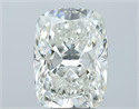 Natural Diamond 3.02 Carats, Cushion with  Cut, H Color, VS2 Clarity and Certified by GIA