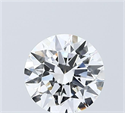 Lab Grown Diamond 2.01 Carats, Round with Ideal Cut, D Color, VVS2 Clarity and Certified by IGI