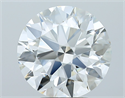 Diamante Natural 3.70 quilates, Redondo , Color G, claridad VS2 y certificado IGI