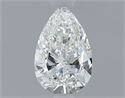 Natural Diamond 0.30 Carats, Pear with  Cut, G Color, VVS1 Clarity and Certified by GIA