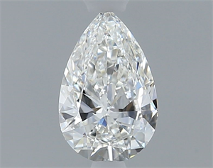 Picture of Natural Diamond 0.30 Carats, Pear with  Cut, G Color, VVS1 Clarity and Certified by GIA