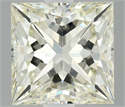 Diamante Natural 0.73 quilates, Princesa , Color K, claridad VVS2 y certificado IGI
