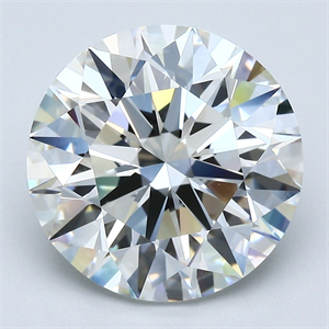 Picture of Natural Diamond 5.65 Carats, Round with Excellent Cut, H Color, VS1 Clarity and Certified by GIA