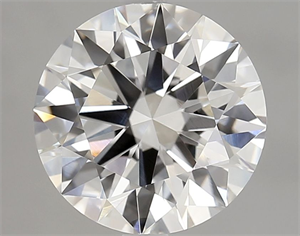 Picture of Lab Grown Diamond 3.53 Carats, Round with Ideal Cut, F Color, VVS2 Clarity and Certified by IGI