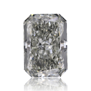 Picture of Natural Diamond 0.90 Carats, Radiant with  Cut, J Color, VVS2 Clarity and Certified by GIA