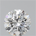 Natural Diamond 0.80 Carats, Round with Excellent Cut, E Color, SI1 Clarity and Certified by GIA