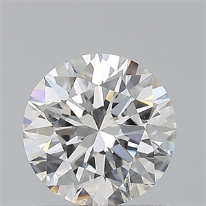 Picture of Natural Diamond 0.80 Carats, Round with Excellent Cut, E Color, SI1 Clarity and Certified by GIA