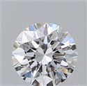 Diamante Natural 0.60 quilates, Redondo , Color D, claridad VVS1 y certificado GIA