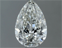 Natural Diamond 1.00 Carats, Pear with  Cut, F Color, SI2 Clarity and Certified by IGI