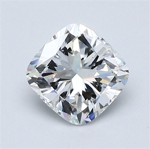 Foto Diamante Natural 1.18 quilates, Del cojín , Color E, claridad VS1 y certificado GIA de