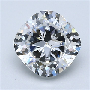 Picture of Natural Diamond 1.50 Carats, Cushion with  Cut, E Color, SI1 Clarity and Certified by GIA