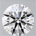 Del inventario de diamantes de laboratorio, 5.53 quilates, Redondo , Color E, claridad VS1 y certificado IGI