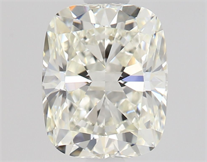 Foto Diamante Natural 1.05 quilates, Del cojín , Color J, claridad VVS1 y certificado GIA de