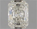 Natural Diamond 1.20 Carats, Radiant with  Cut, J Color, SI1 Clarity and Certified by GIA