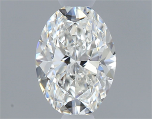 Picture of Natural Diamond 0.40 Carats, Oval with  Cut, G Color, VVS2 Clarity and Certified by GIA