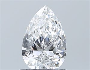 Picture of Natural Diamond 0.70 Carats, Pear with  Cut, E Color, VS1 Clarity and Certified by GIA
