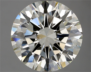 Foto Diamante Natural 4.16 quilates, Redondo , Color K, claridad SI1 y certificado GIA de