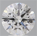 Lab Grown Diamond 3.60 Carats, Round with Ideal Cut, E Color, VVS2 Clarity and Certified by IGI