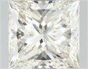 Natural Diamond 1.50 Carats, Princess with  Cut, I Color, VVS1 Clarity and Certified by IGI