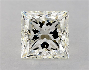 Foto Diamante Natural 1.90 quilates, Princesa , Color J, claridad VS1 y certificado GIA de