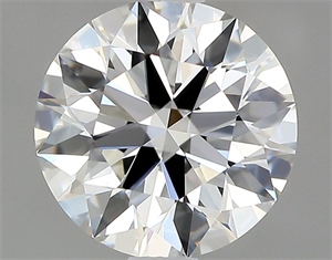 Picture of Natural Diamond 0.80 Carats, Round with Excellent Cut, H Color, VVS2 Clarity and Certified by GIA