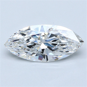 Picture of Natural Diamond 3.11 Carats, Marquise with  Cut, G Color, SI1 Clarity and Certified by GIA