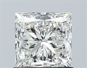 Picture of Natural Diamond 1.01 Carats, Princess with  Cut, I Color, VS2 Clarity and Certified by GIA