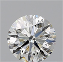 Diamante Natural 0.60 quilates, Redondo , Color J, claridad SI1 y certificado GIA