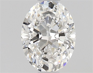 Picture of Natural Diamond 0.51 Carats, Oval with  Cut, E Color, VVS2 Clarity and Certified by GIA