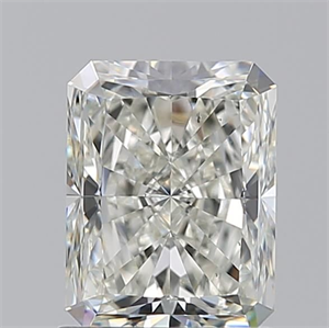 Picture of Natural Diamond 1.50 Carats, Radiant with  Cut, I Color, SI1 Clarity and Certified by GIA