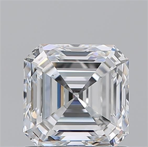 Picture of Natural Diamond 1.03 Carats, Asscher with  Cut, D Color, VS2 Clarity and Certified by GIA