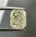 Natural Diamond 1.09 Carats, Radiant with  Cut, N Color, VVS1 Clarity and Certified by GIA