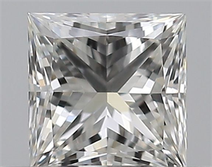 Foto Diamante Natural 0.38 quilates, Princesa , Color I, claridad VS1 y certificado GIA de