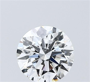 Picture of Lab Grown Diamond 1.04 Carats, Round with Ideal Cut, E Color, VVS2 Clarity and Certified by IGI