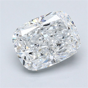 Picture of Natural Diamond 2.50 Carats, Cushion with  Cut, E Color, VS2 Clarity and Certified by GIA