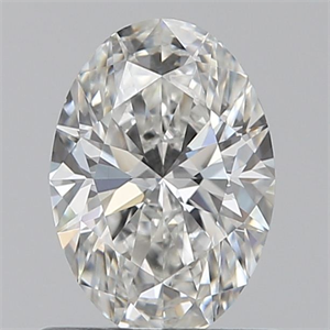 Picture of Natural Diamond 0.70 Carats, Oval with  Cut, G Color, VS2 Clarity and Certified by GIA