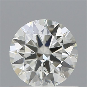 Foto Diamante Natural 0.65 quilates, Redondo , Color K, claridad SI2 y certificado GIA de