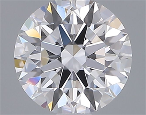 Picture of Lab Grown Diamond 1.03 Carats, Round with Ideal Cut, D Color, VVS2 Clarity and Certified by IGI