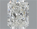 Natural Diamond 1.20 Carats, Radiant with  Cut, J Color, SI1 Clarity and Certified by GIA