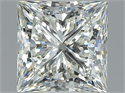 Diamante Natural 1.18 quilates, Princesa , Color J, claridad VS1 y certificado GIA